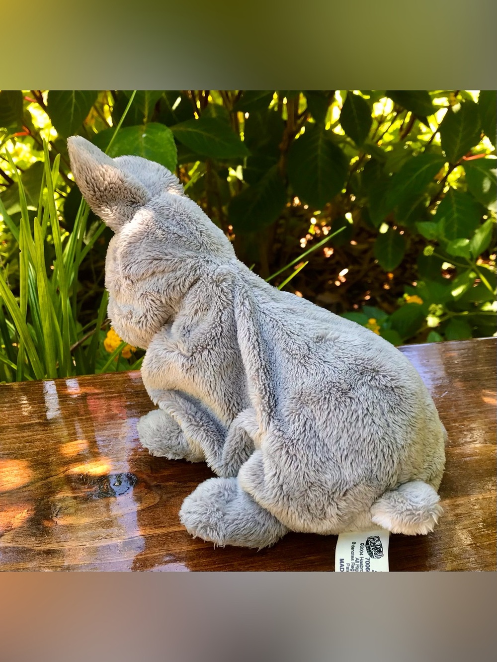 2009 FURREAL Friends Grey Animatronic Movement Sound Bunny Rabbit Plush Toy - Picture 7 of 16